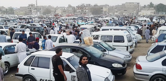 Karachi car bazaar