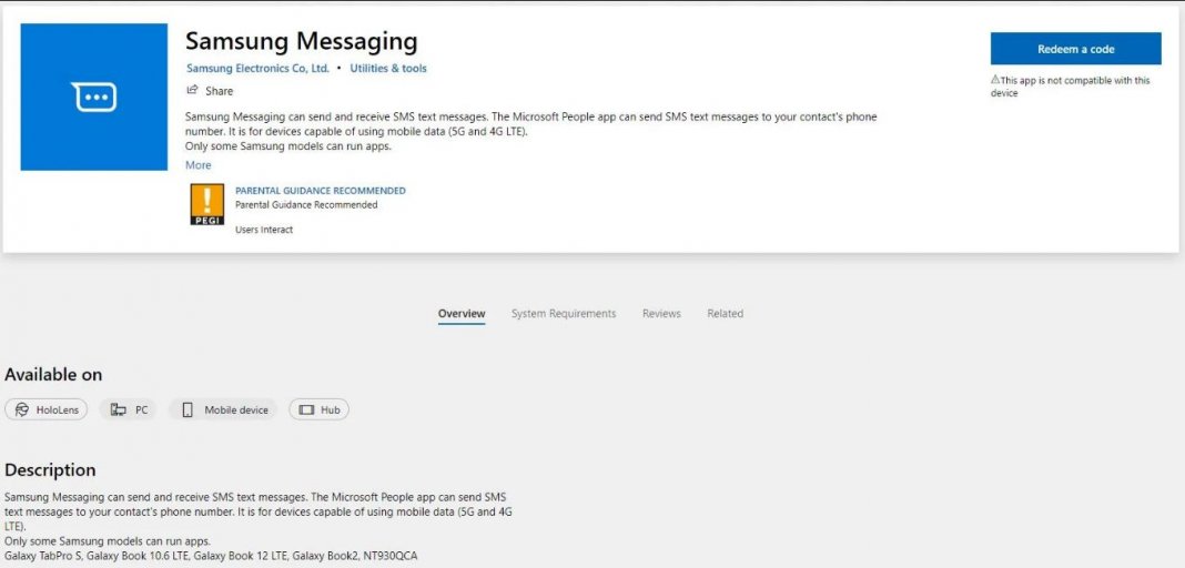 Samsung Releases New Messaging App For Windows 10 7379