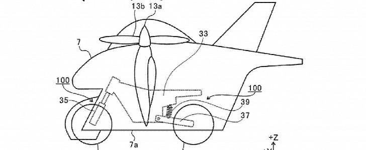 Subaru and plans for flying motorcycle