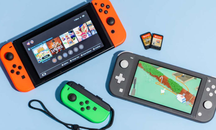 Nintendo switch and switch lite compare