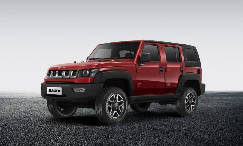 Baic bj40 тест драйв