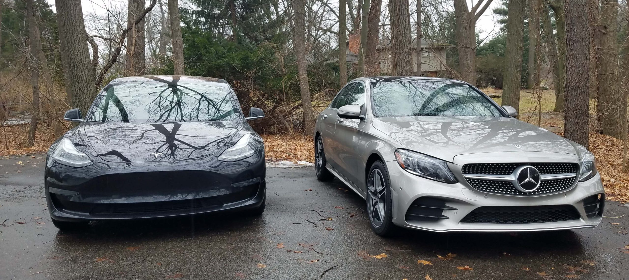 tesla and mercedes competing for electric cars