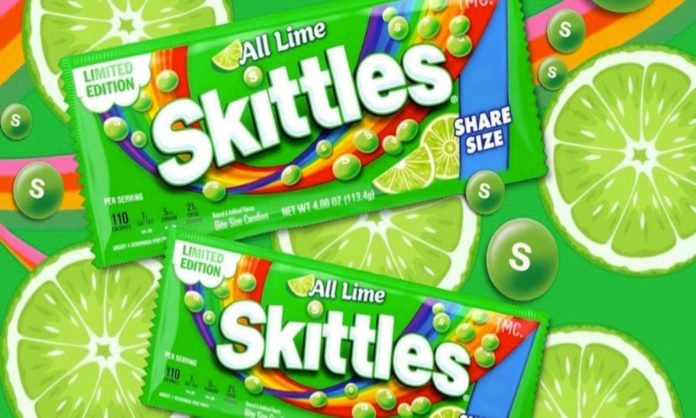 new skittle flavour