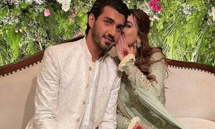 Ahsan Mohsin Attracts Trolls After Posting Intimate Pictures With Minal Khan