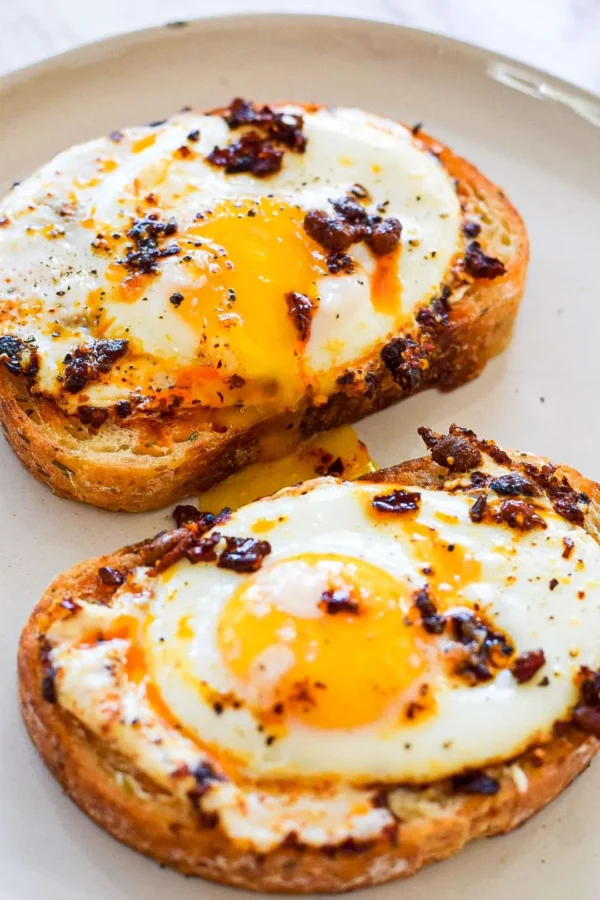 chili oil eggs