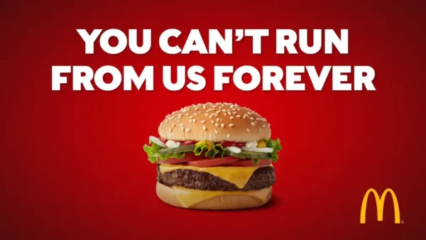 red in food ads 