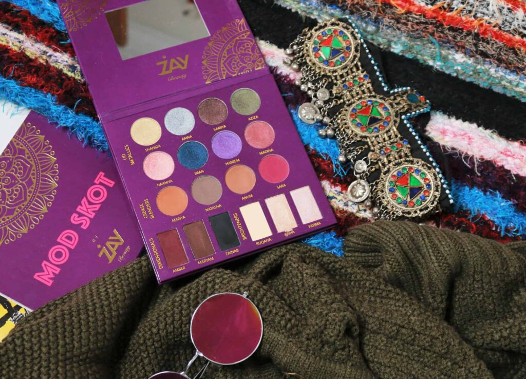 Zay Beauty Mod Skot Palette