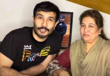 Feroze Khan and mother