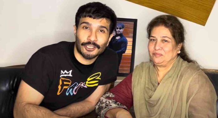 Feroze Khan and mother