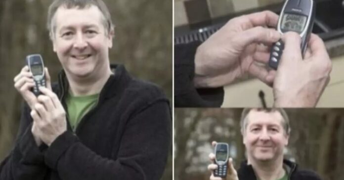 man found nokia 3310