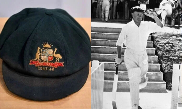 sir-don-bradman-baggy-green-sells