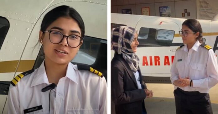 18-Year-Old Minelle Faruqi Becomes Pakistan’s Youngest Pilot