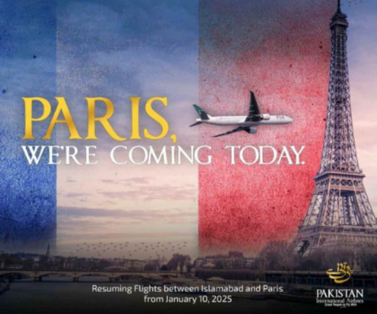 PIA's Tone Deaf Advertisement Shows Jet Flying into Eiffel Tower