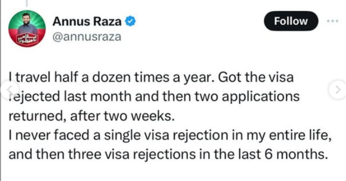 People Tweet about UAE Visa Rejection