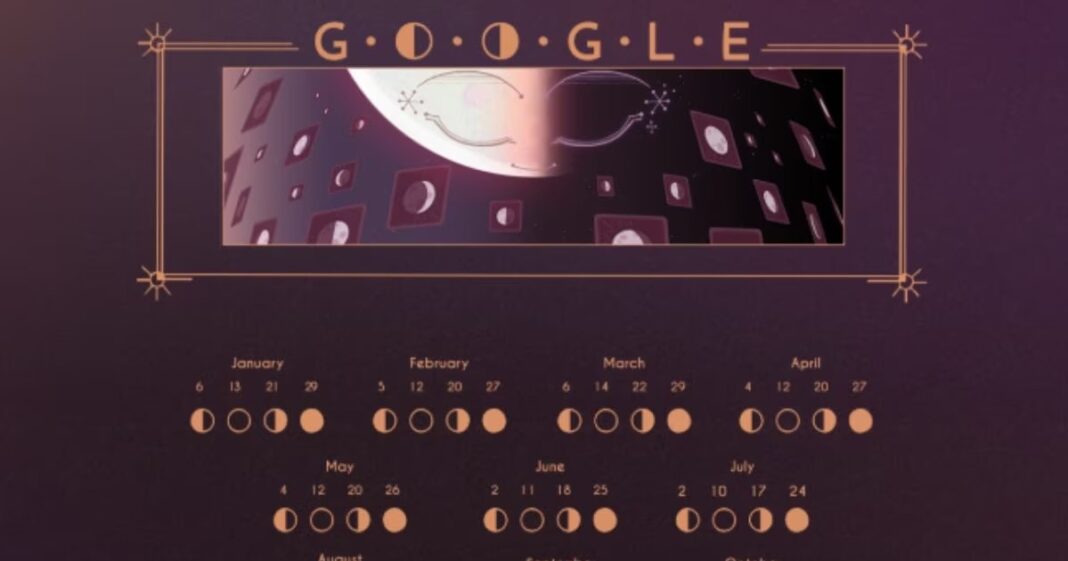 Google Doodle Celebrates Wolf Moon with Interactive Game Brandsynario