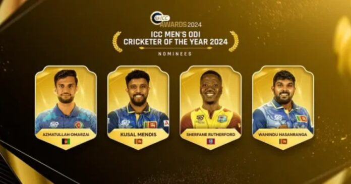 ICC ODI Cricketer of the Year Award Announced