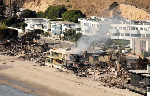 Miracle Malibu Mansion Survives Wildfire