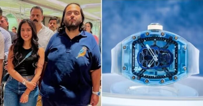 Mukesh Ambani's Son Flaunts Rs 73 Crore Watch