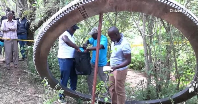 Mysterious Giant Metallic Ring Falls in Kenya