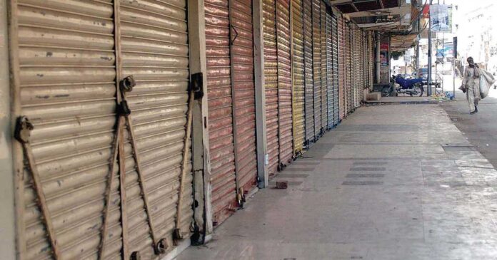 Shutter-Down Strike by Rawalpindi Traders on January 7