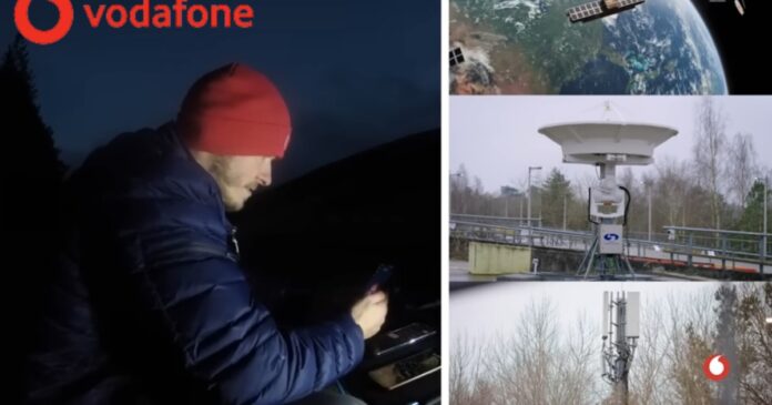 Vodafone Makes World’s First Satellite Video Call