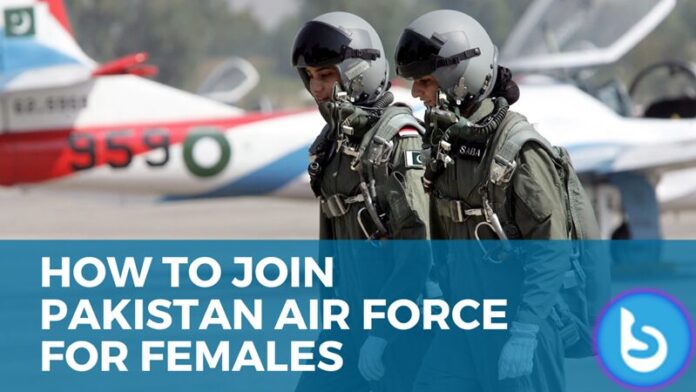 how to join pakistan air force for females