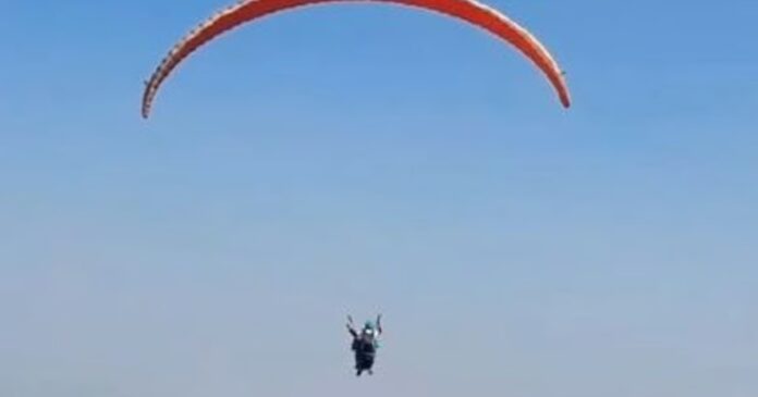 Indian Student Paraglides to Exam to Beat Traffic