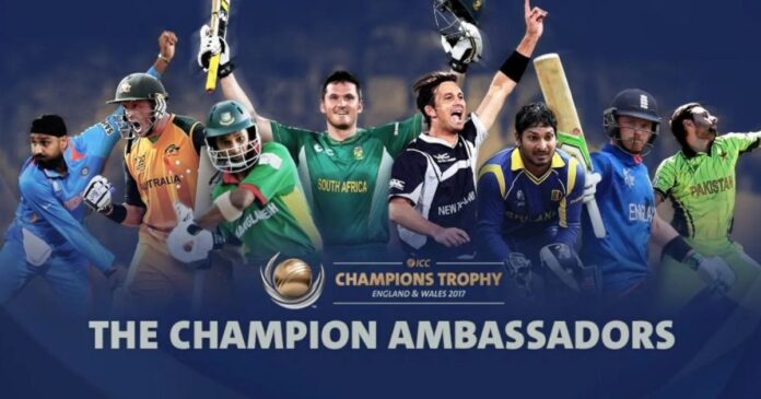 ICC Names Official Ambassadors for 2025 Champions Trophy