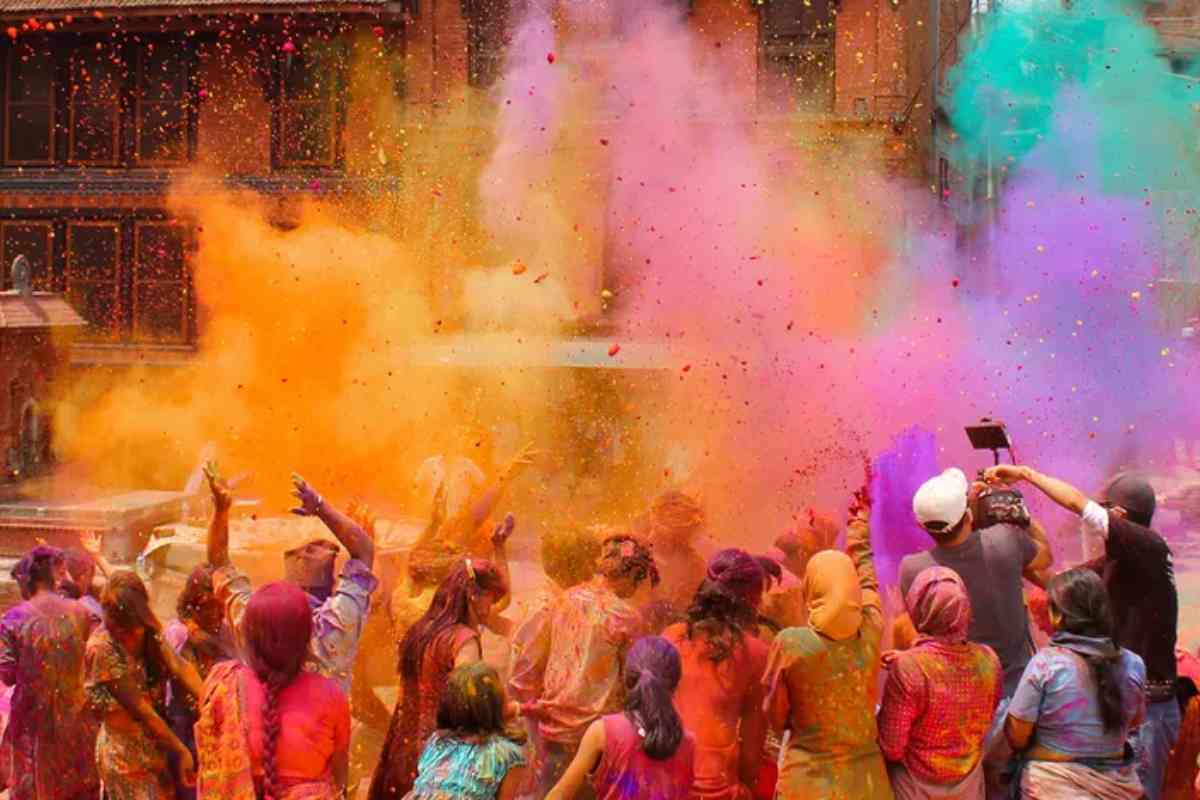 Holi celebrations in India