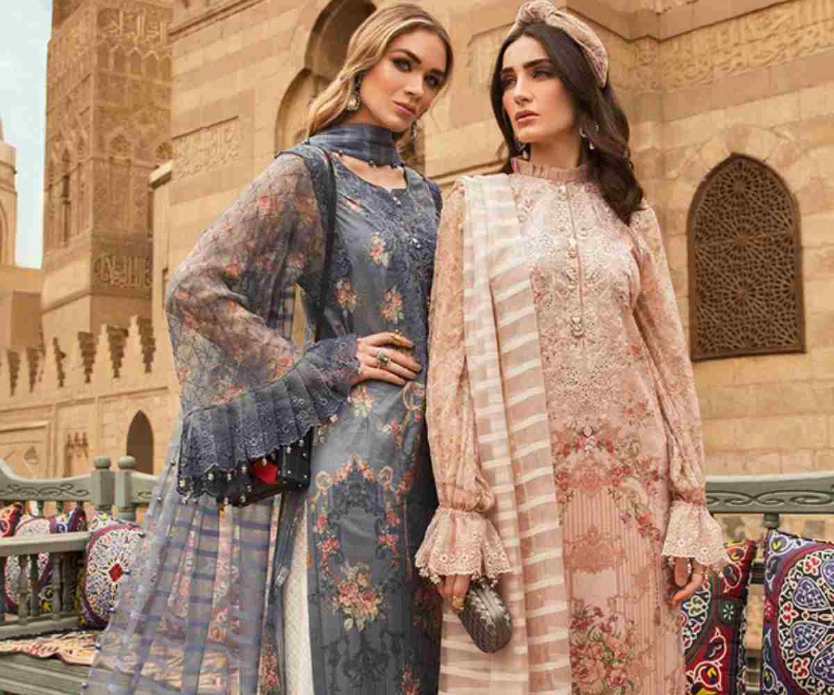 Embroidered Pakistani designer eid dress