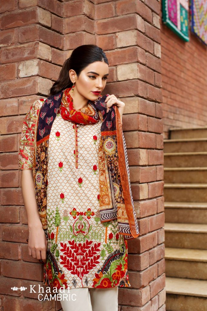 Khaadi Unstitched Cambric Collection: Price and Catalog