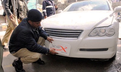 Sindh Traffic Police & CPLC Crackdown on Fancy & AFR Number Plates ...